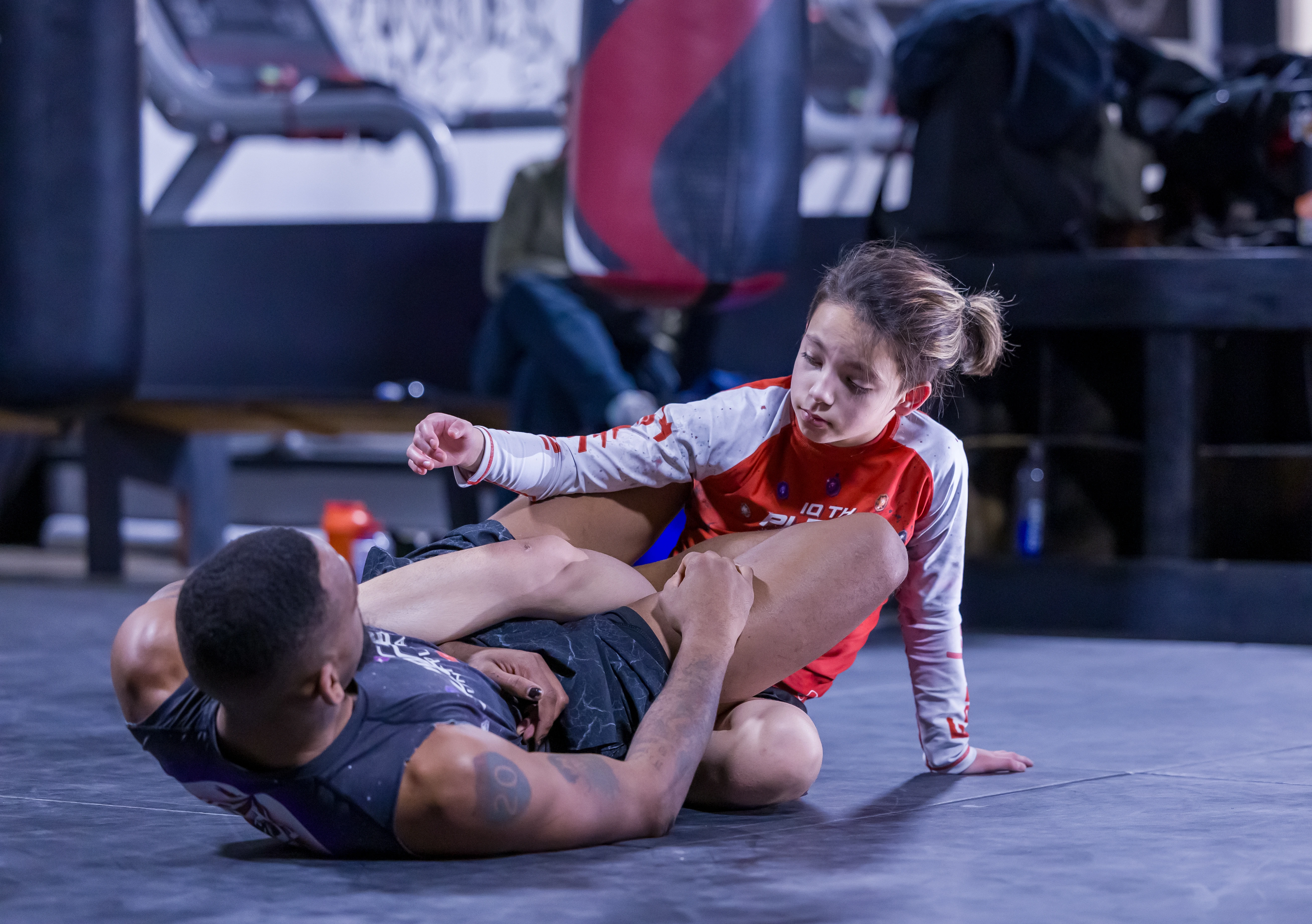 Wrestling and grappling training at 10th Planet Mount Pleasant