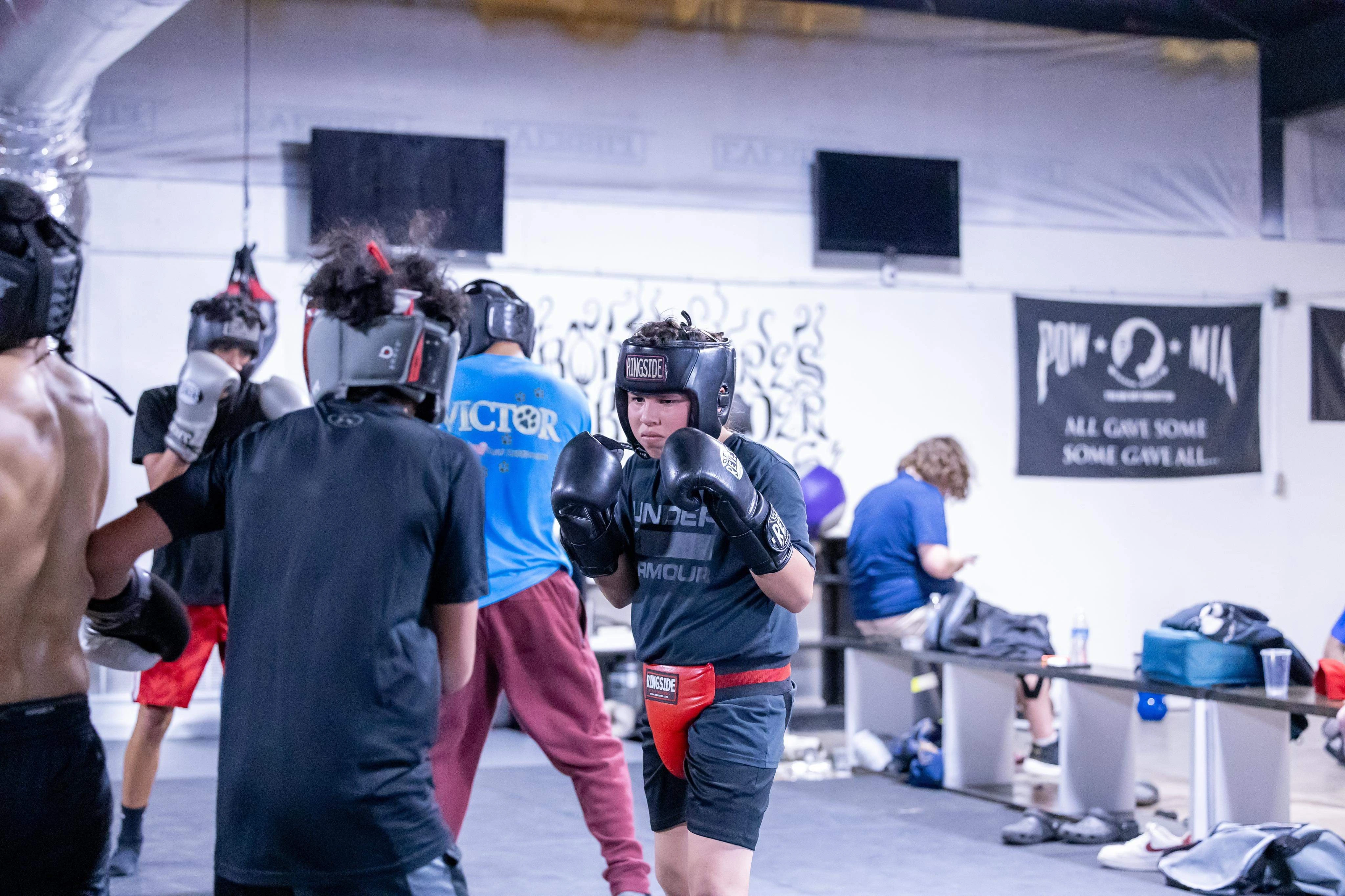 Boxing training at 10th Planet Mount Pleasant